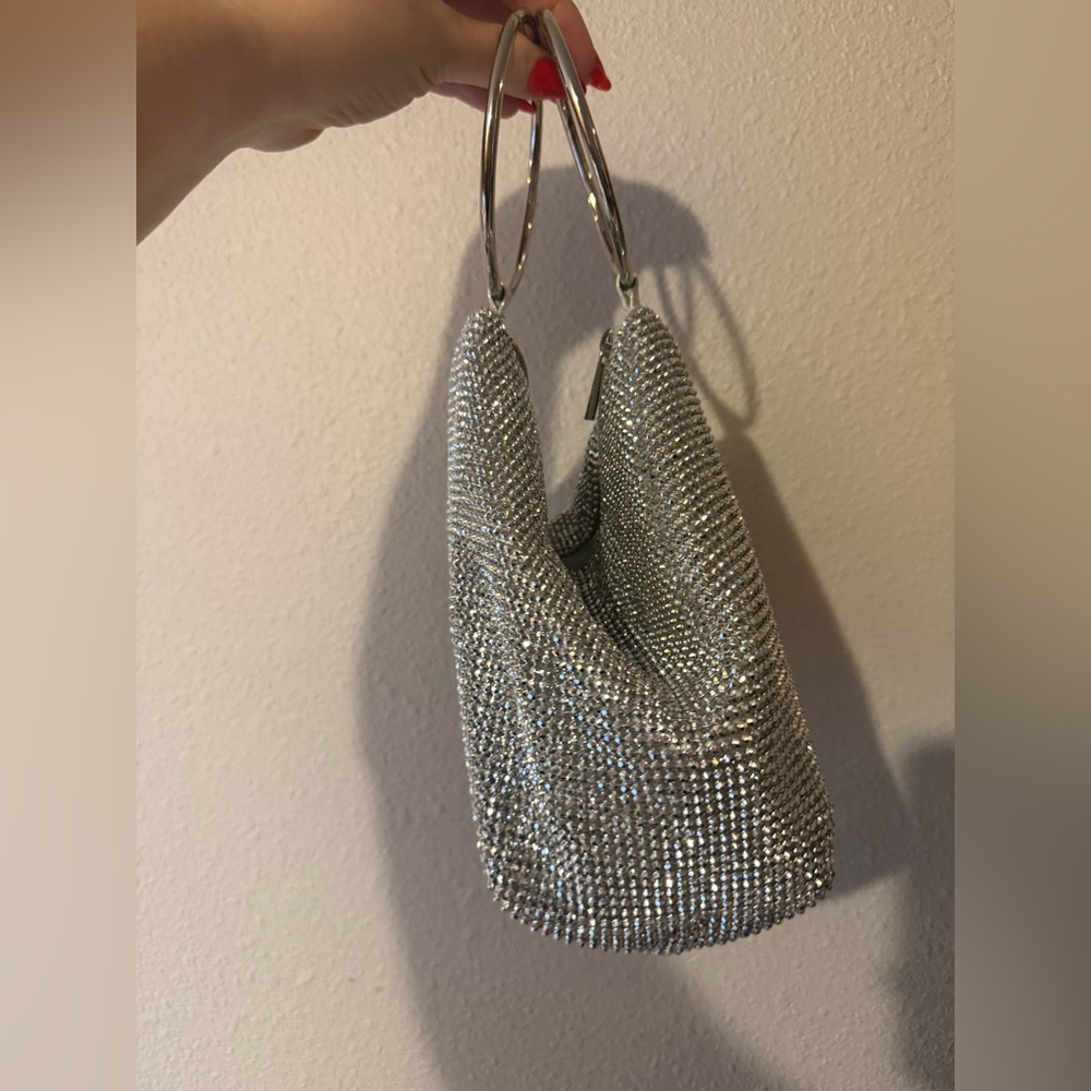 JESSICA MCCLINTOCK SEQUIN MESH PURSE - Picture 3 of 5
